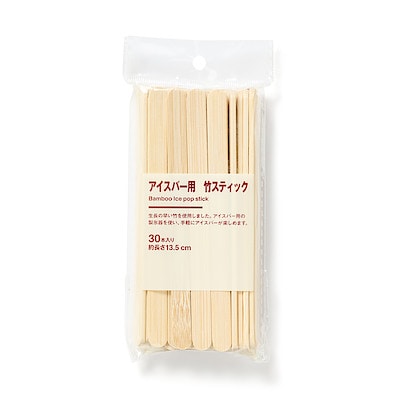アイスバー用　竹スティック　３０本入り