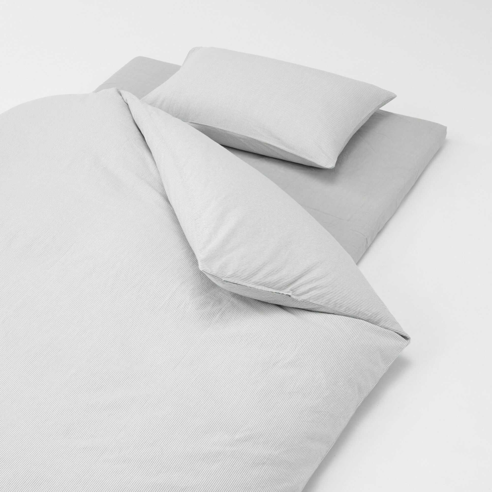 洗いざらし敷ふとんシーツ・SD 兼浅型ボックスシーツ | 無印良品