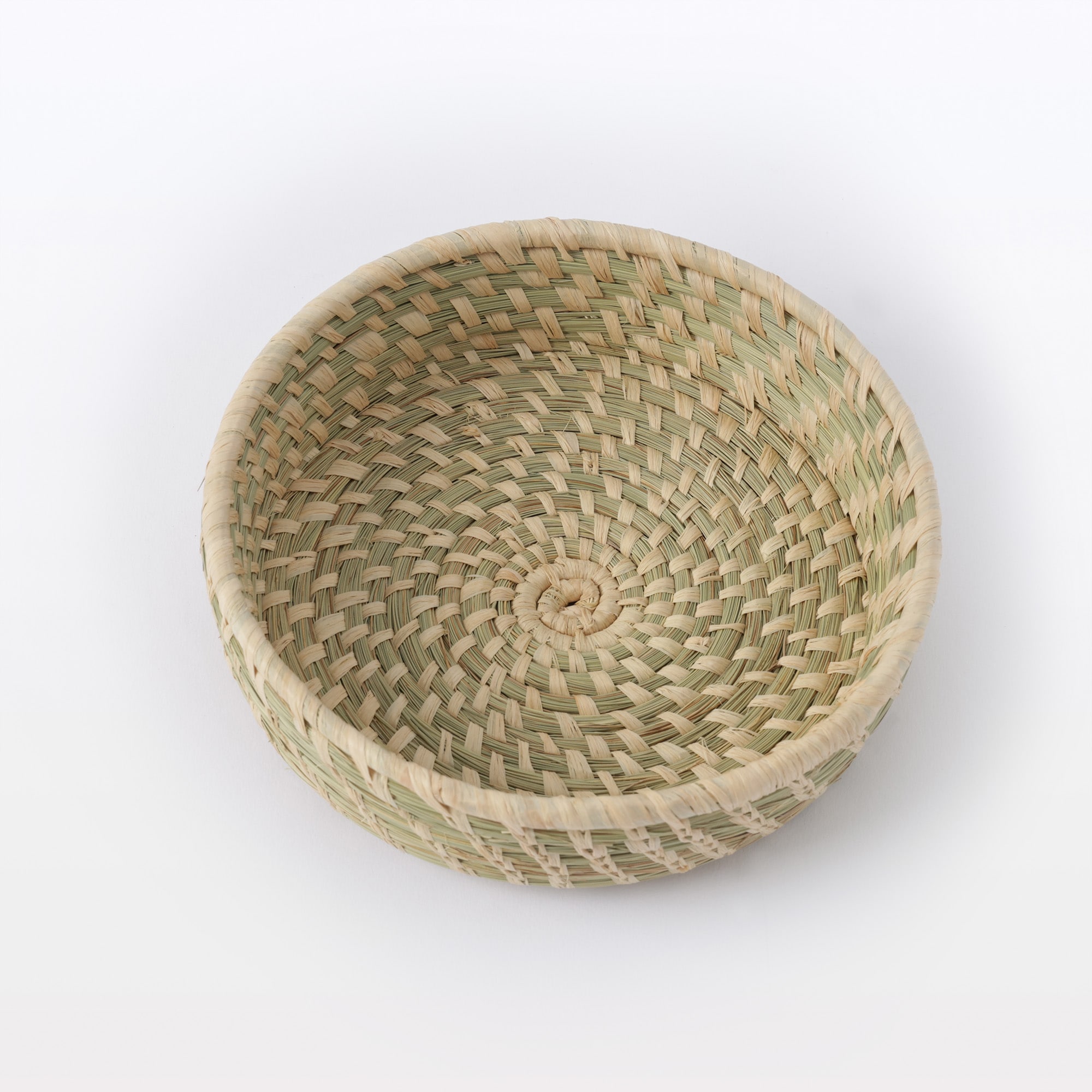 ブサカ　丸型バスケット　浅型／小