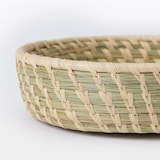 ブサカ　丸型バスケット　浅型／小