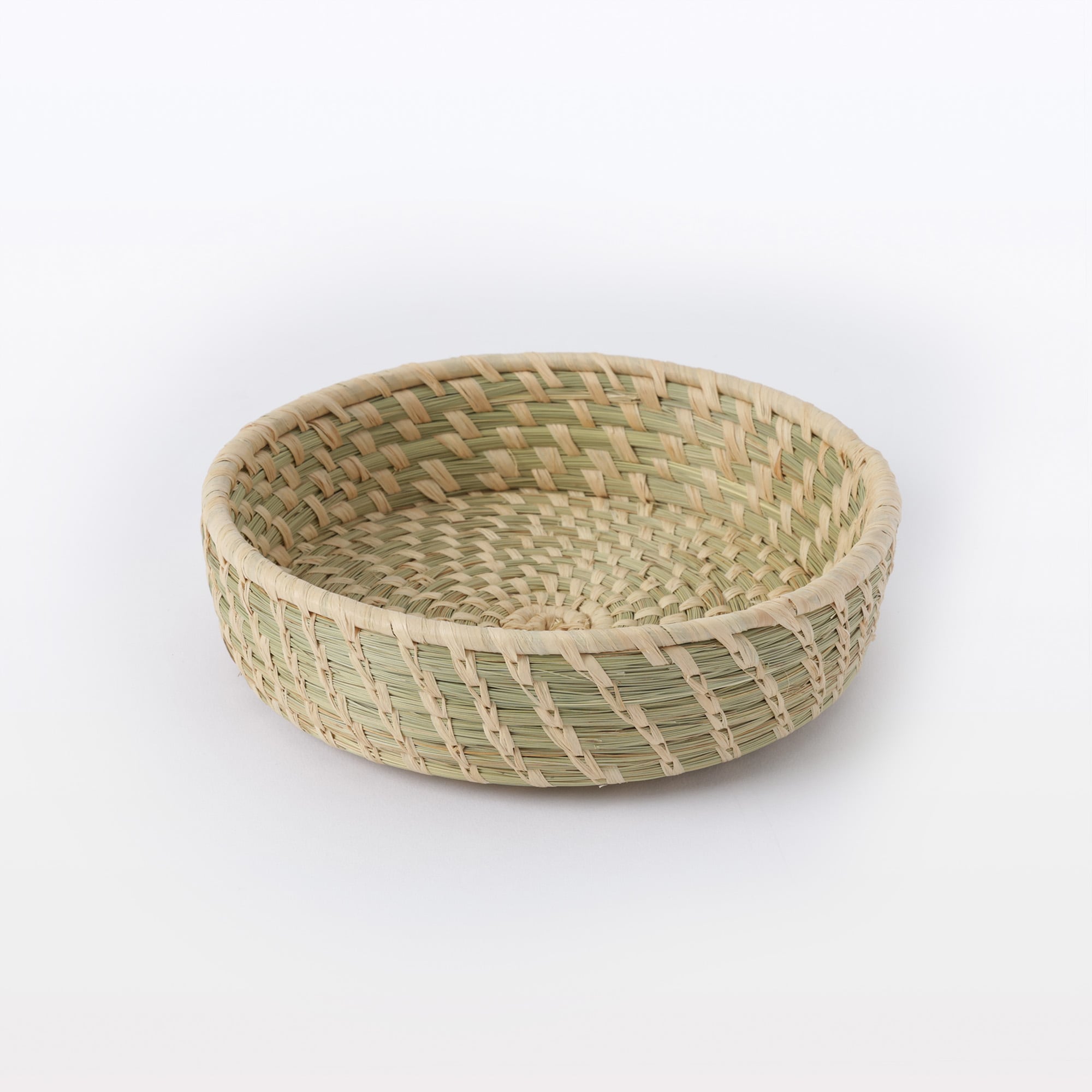 ブサカ　丸型バスケット　浅型／小