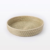 ブサカ　丸型バスケット　浅型／大