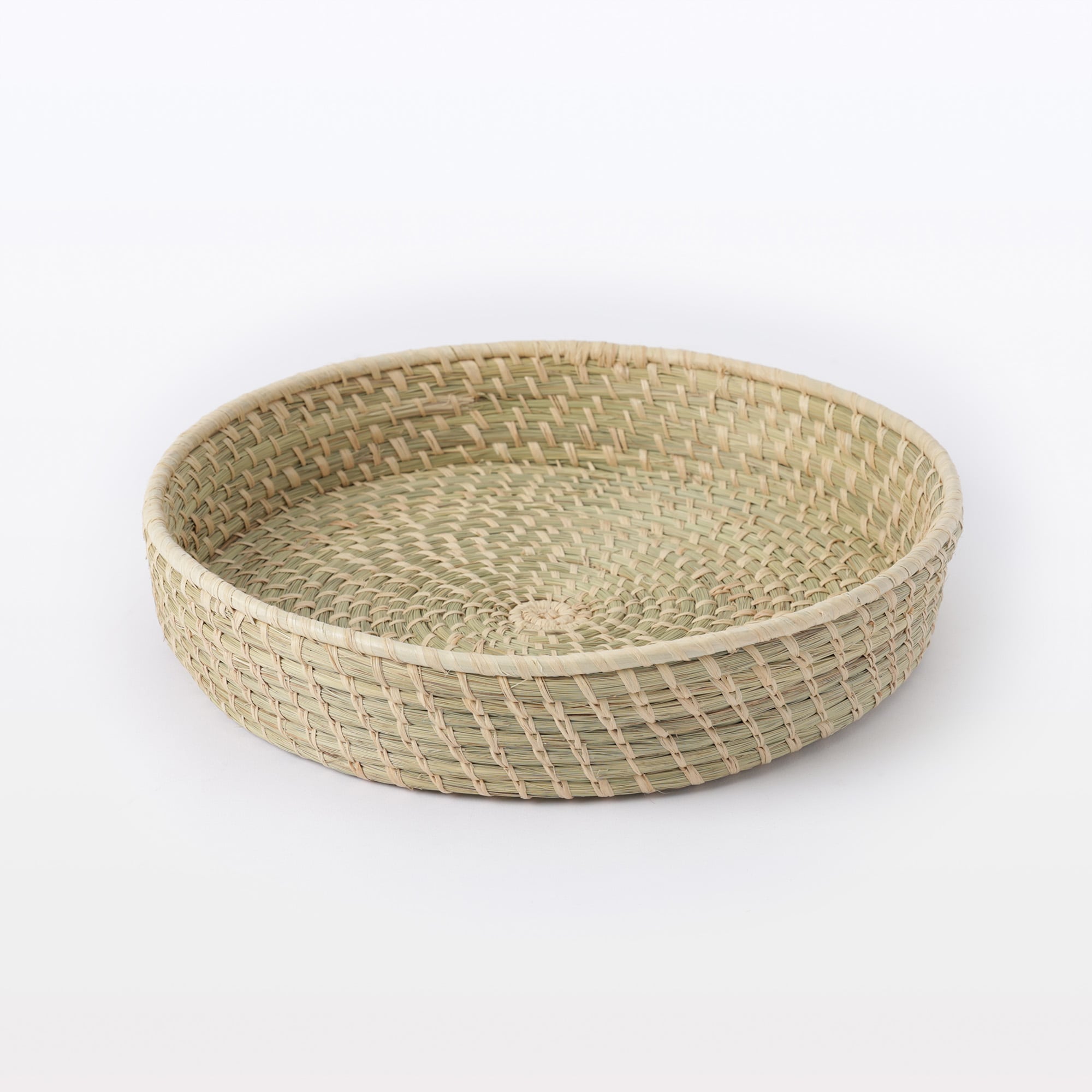 ブサカ　丸型バスケット　浅型／大