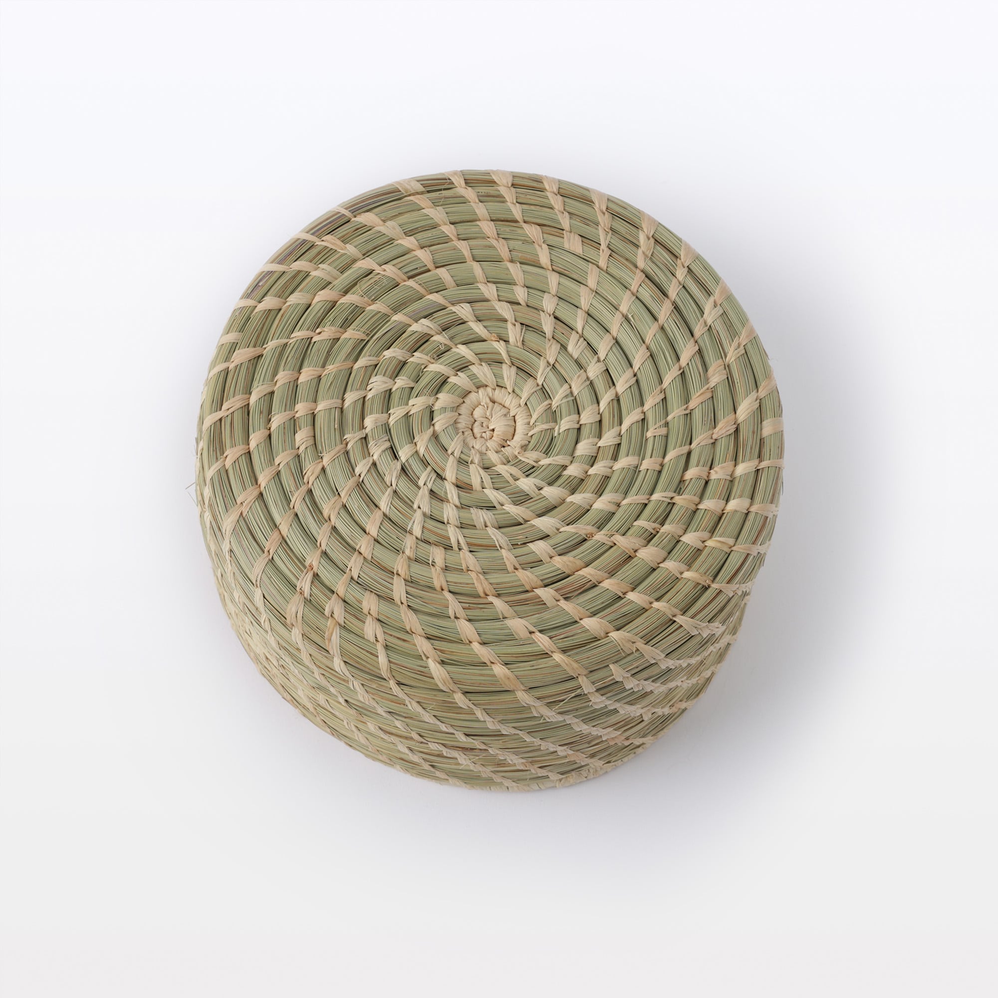 ブサカ　丸型バスケット　深型