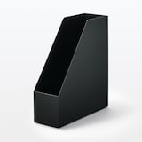 ポリプロピレンスタンドファイルボックス・Ａ４用・ダークグレー