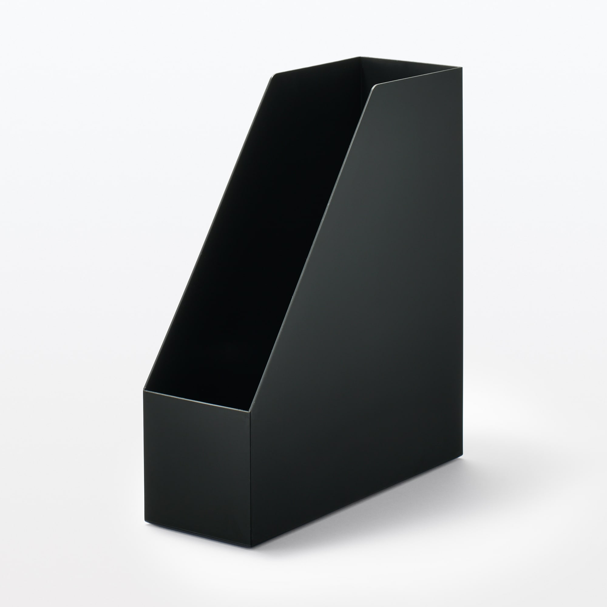 ポリプロピレンスタンドファイルボックス・Ａ４用・ダークグレー