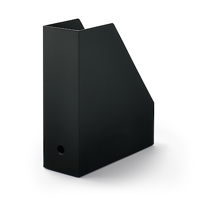 【幅１０ｃｍ】ポリプロピレンスタンドファイルボックス・Ａ４用・ダークグレー