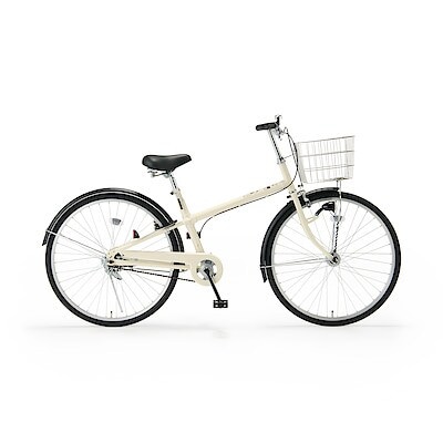 ２６型Ｈ型自転車　ベージュ