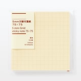 ５ｍｍ方眼付箋紙　７５×７５