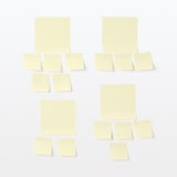 ５ｍｍ方眼付箋紙　７５×７５