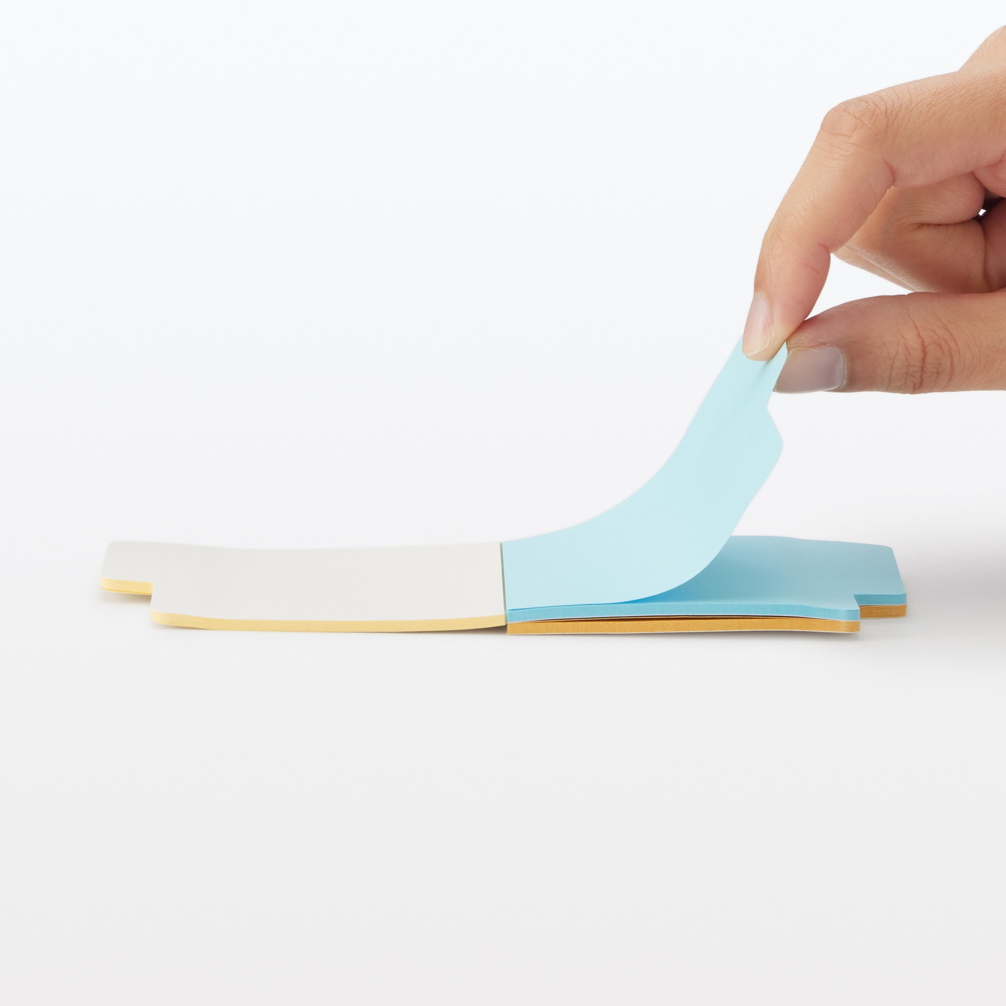 好きな色から使えるインデックス付箋紙　７３×７１