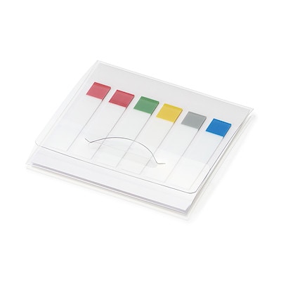 インデックス付箋　フィルムタイプ　３１×６　５色・６本入・各１０枚