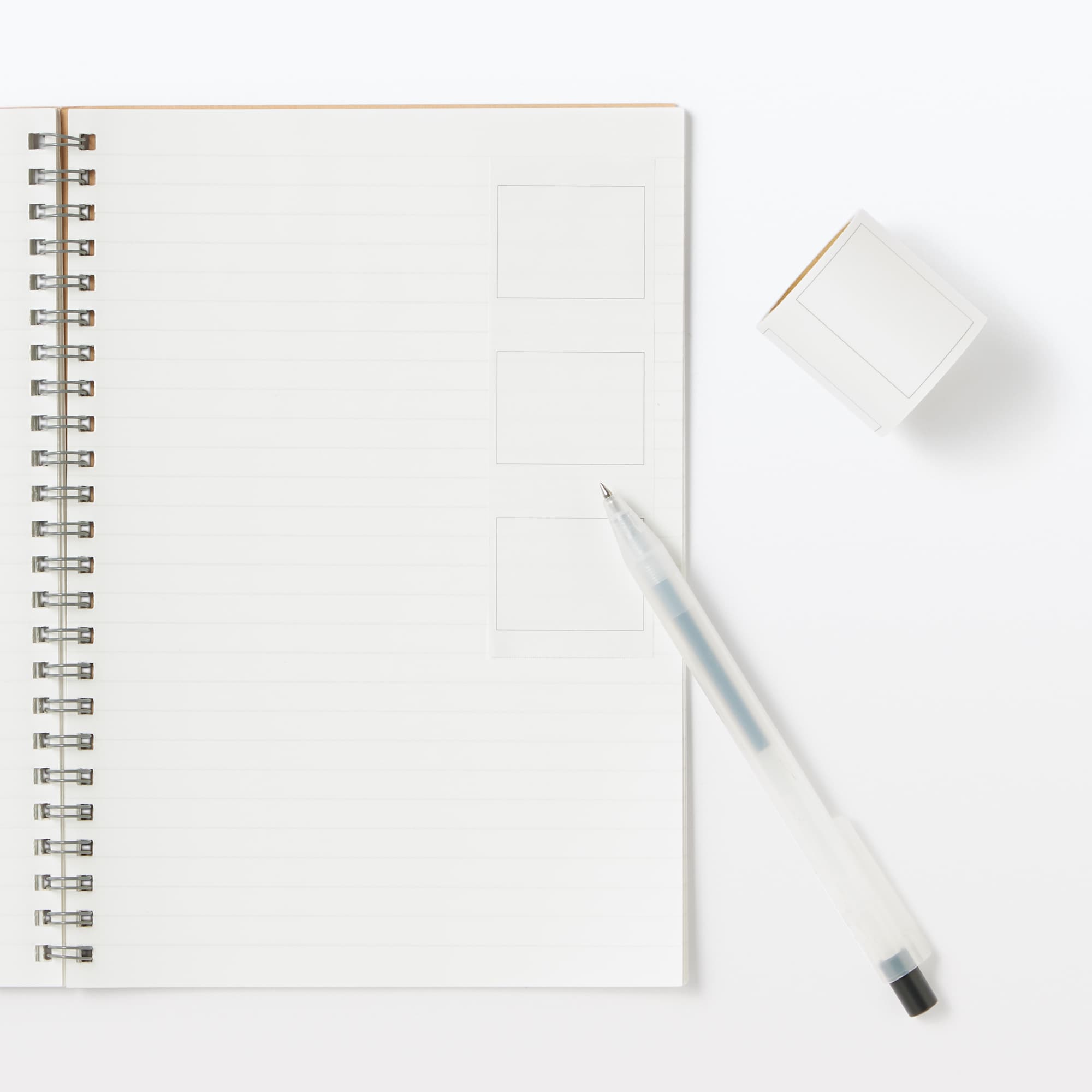 ミシン目入りロール付箋紙