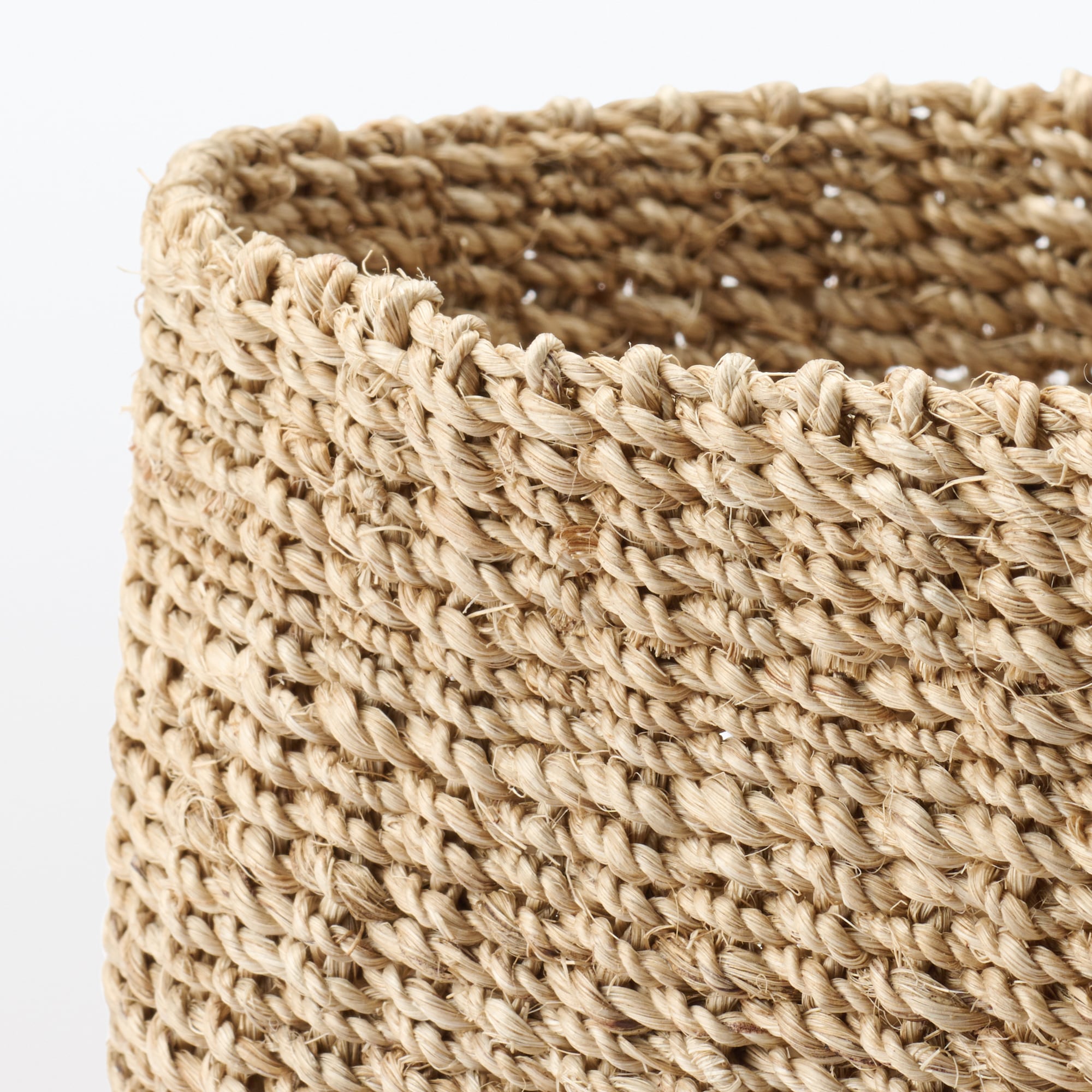 アバカ　オーバルバスケット　スリム小