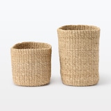 アバカ　オーバルバスケット　スリム小