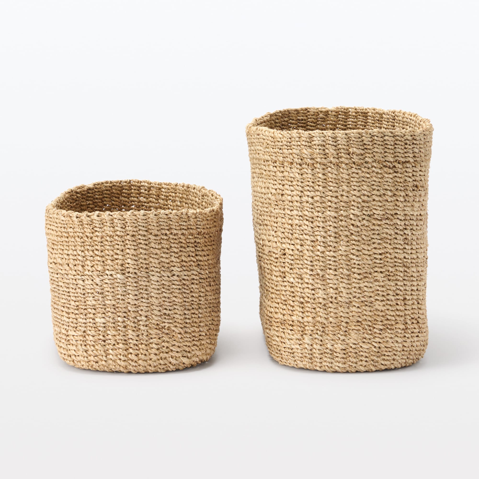 アバカ　オーバルバスケット　スリム小