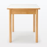 木製テーブル　７０×７０ｃｍ　メラミン天板