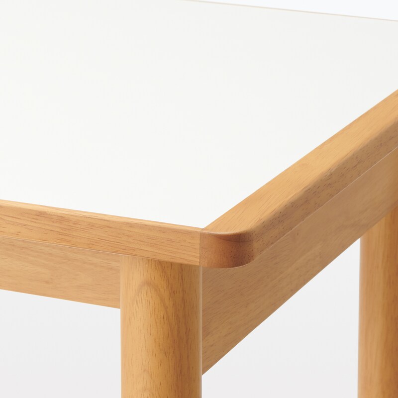 木製テーブル 120×55cm メラミン天板 | 無印良品