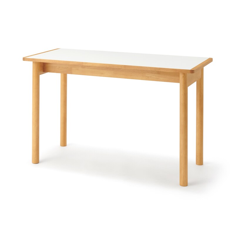 木製テーブル 120×55cm メラミン天板 | 無印良品