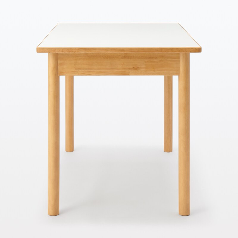 木製テーブル 120×70cm メラミン天板 | 無印良品