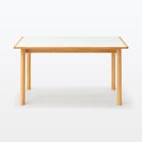 木製テーブル　１４０×８０ｃｍ　メラミン天板