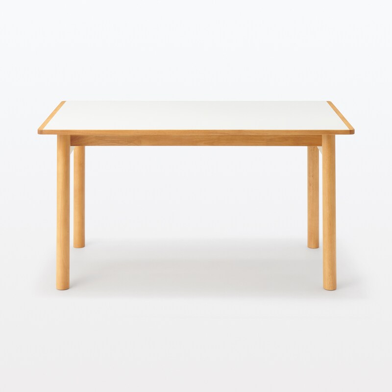 木製テーブル 140×80cm メラミン天板 | 無印良品