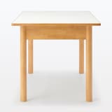 木製テーブル　１４０×８０ｃｍ　メラミン天板
