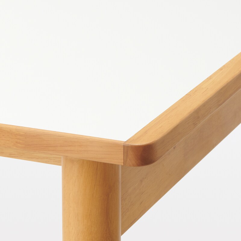 木製テーブル 140×80cm メラミン天板 | 無印良品