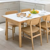 木製テーブル　１４０×８０ｃｍ　メラミン天板