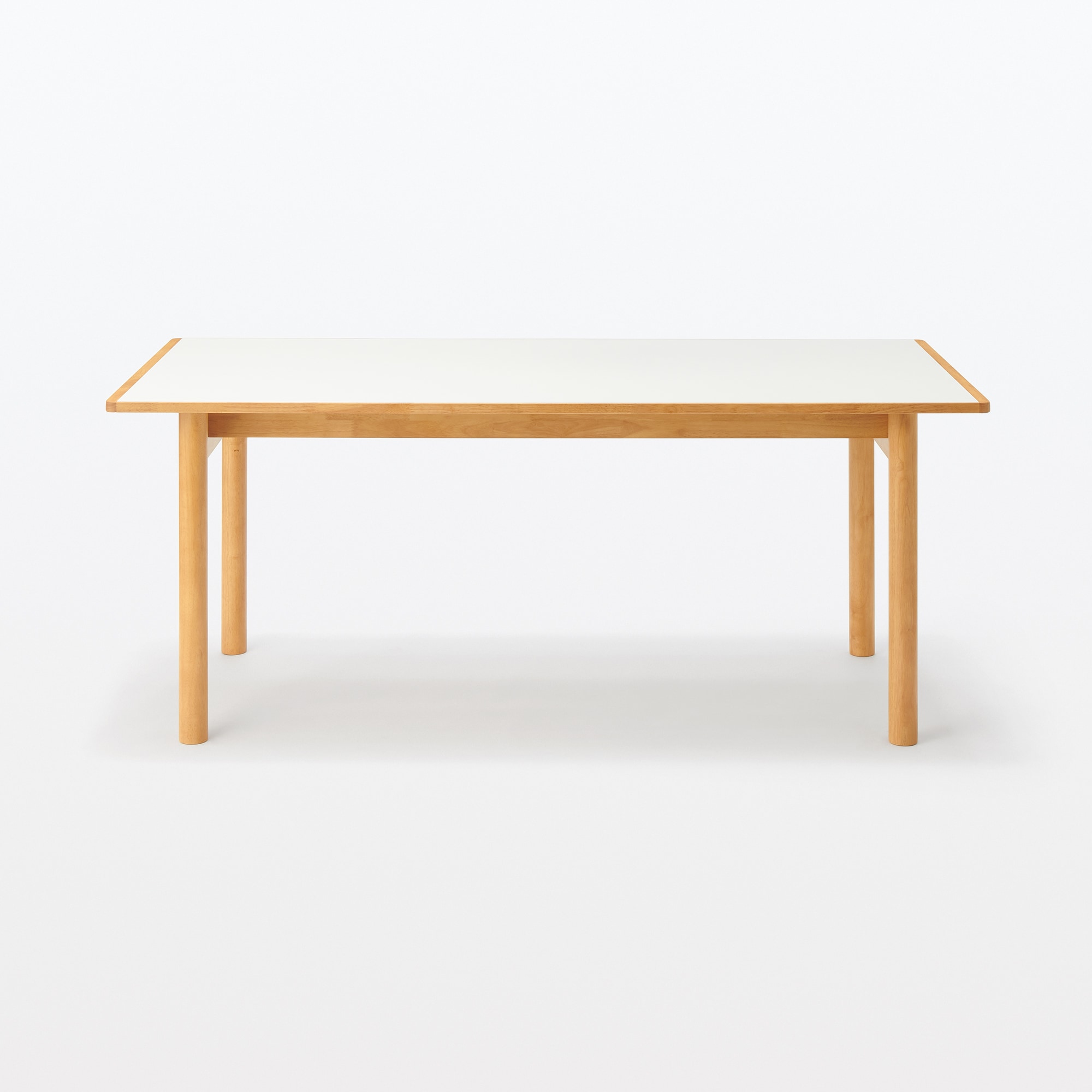 木製テーブル　１８０×８０ｃｍ　メラミン天板