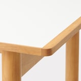 木製テーブル　１８０×８０ｃｍ　メラミン天板