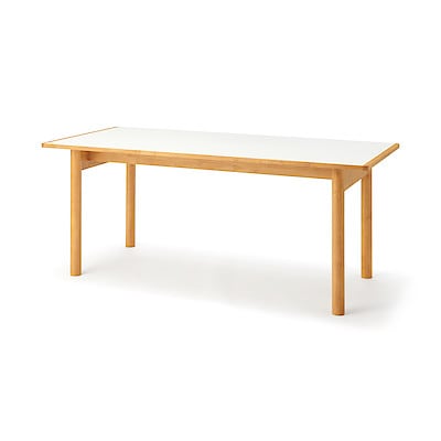 木製テーブル 120×55cm メラミン天板 | 無印良品