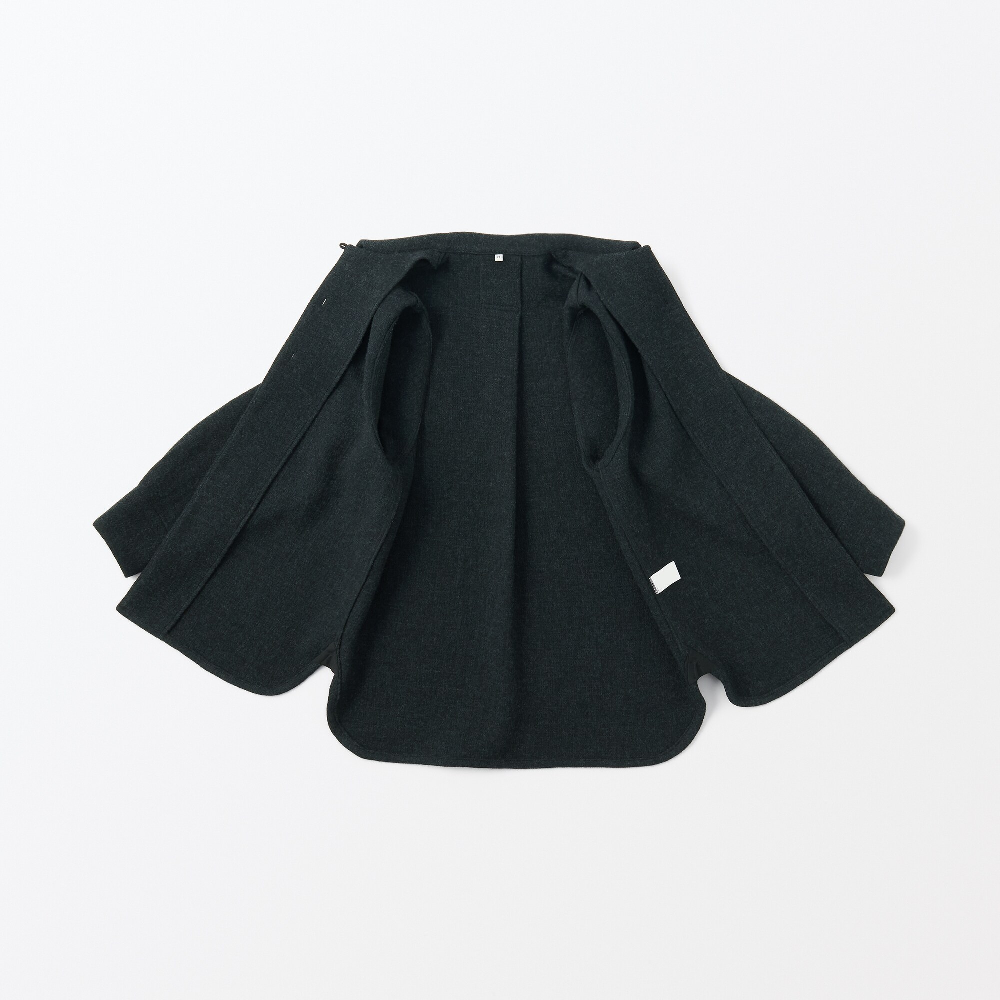 再生ウール混二重織りジャケット