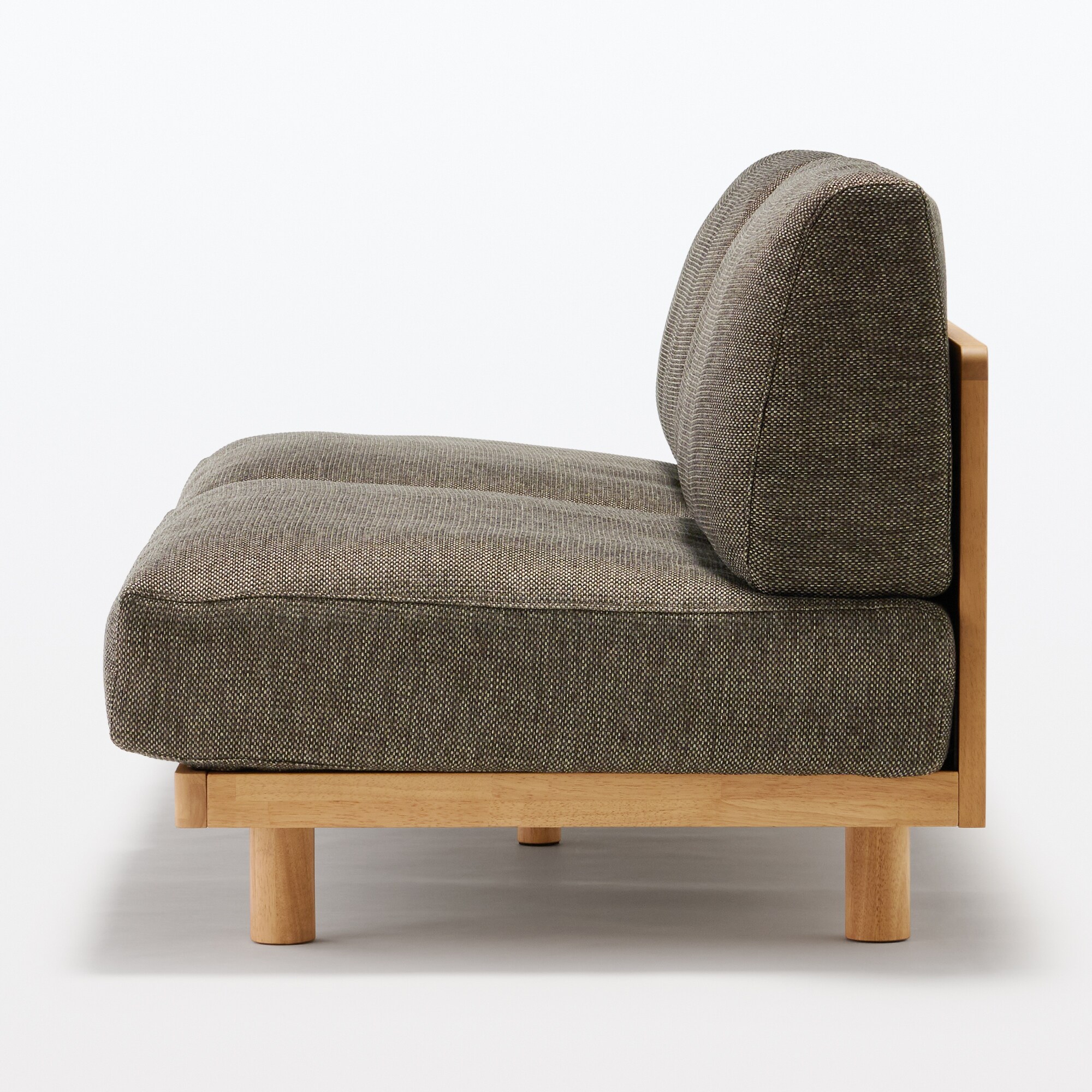 パーツ】ゆったり座れるアームレスソファ 3シーター用カバー