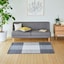 ［ＩＤＥＥ］ＬＩＮＩＥ　ＤＥＳＩＧＮ　ＢＯＬＯＧＮＡ　９０×１５０ｃｍオーシャン