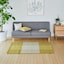 ［ＩＤＥＥ］ＬＩＮＩＥ　ＤＥＳＩＧＮ　ＢＯＬＯＧＮＡ　９０×１５０ｃｍ　ライム