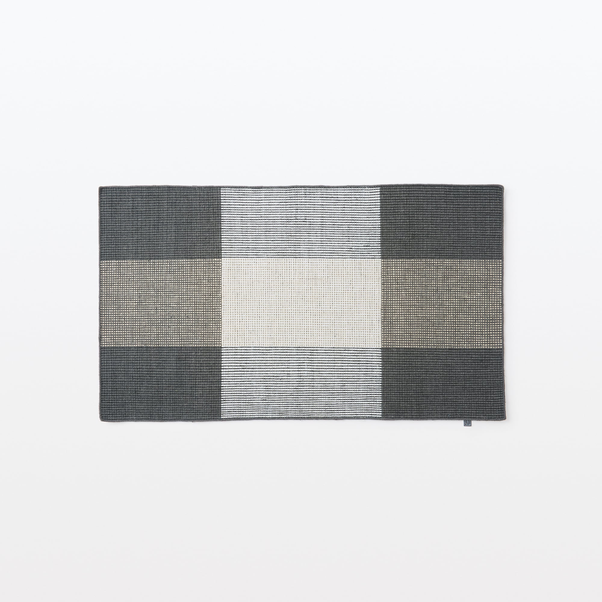 ［ＩＤＥＥ］ＬＩＮＩＥ　ＤＥＳＩＧＮ　ＢＯＬＯＧＮＡ　９０×１５０ｃｍ　グレー