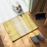 ［ＩＤＥＥ］ＬＩＮＩＥ　ＤＥＳＩＧＮ　ＢＯＬＯＧＮＡ　４５×６０ｃｍ　グレー