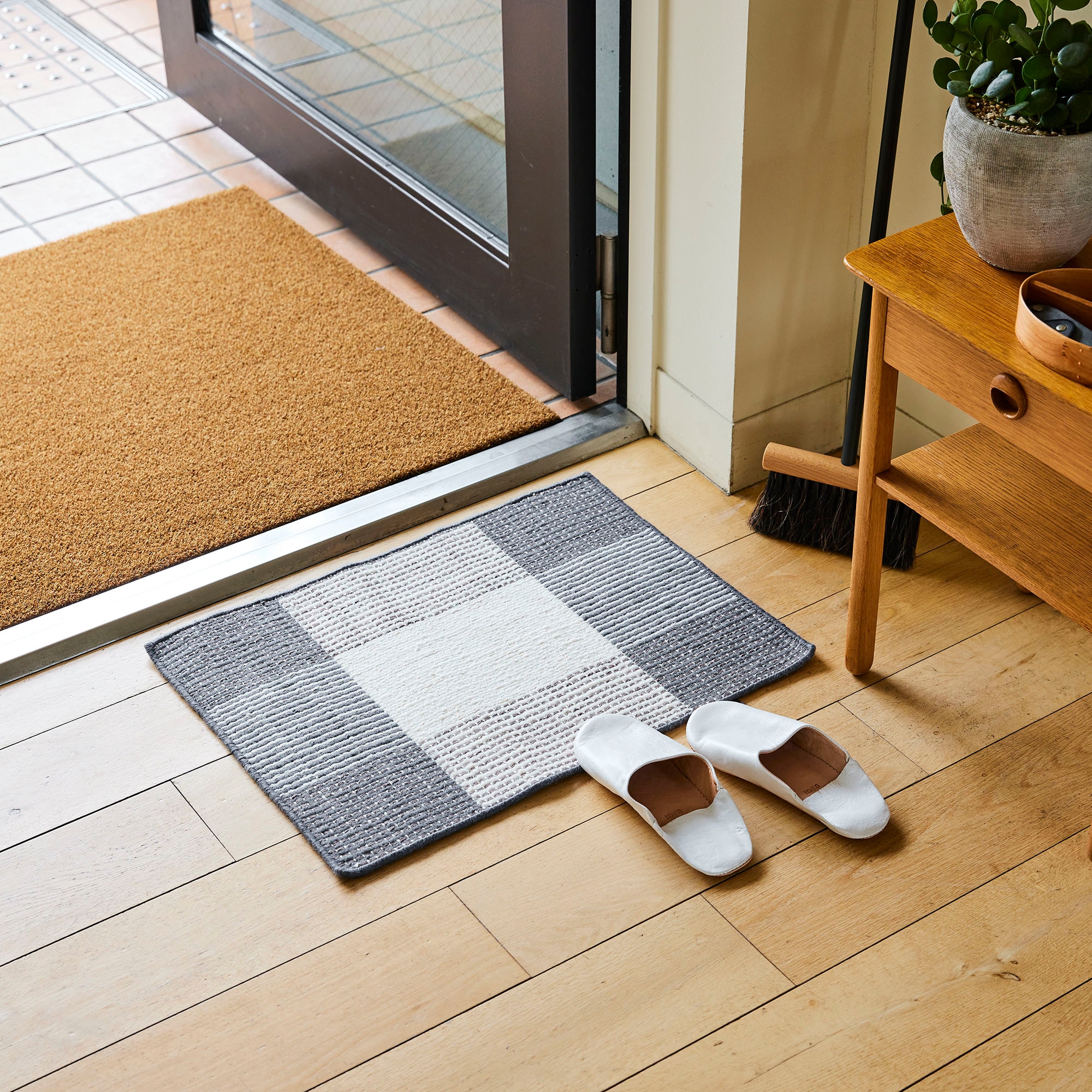 ［ＩＤＥＥ］ＬＩＮＩＥ　ＤＥＳＩＧＮ　ＢＯＬＯＧＮＡ　４５×６０ｃｍ　オーシャン