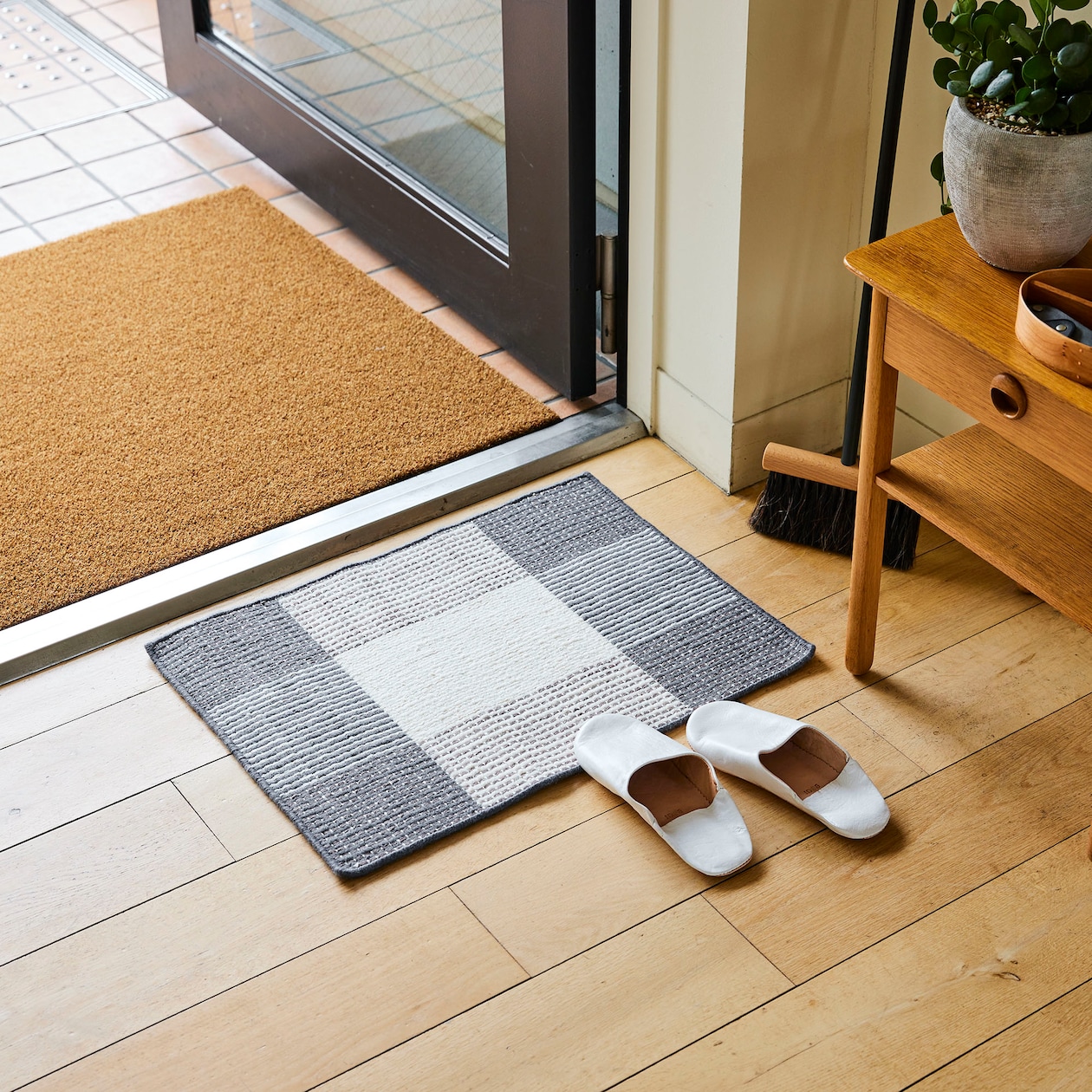 ［ＩＤＥＥ］ＬＩＮＩＥ　ＤＥＳＩＧＮ　ＢＯＬＯＧＮＡ　４５×６０ｃｍ　オーシャン