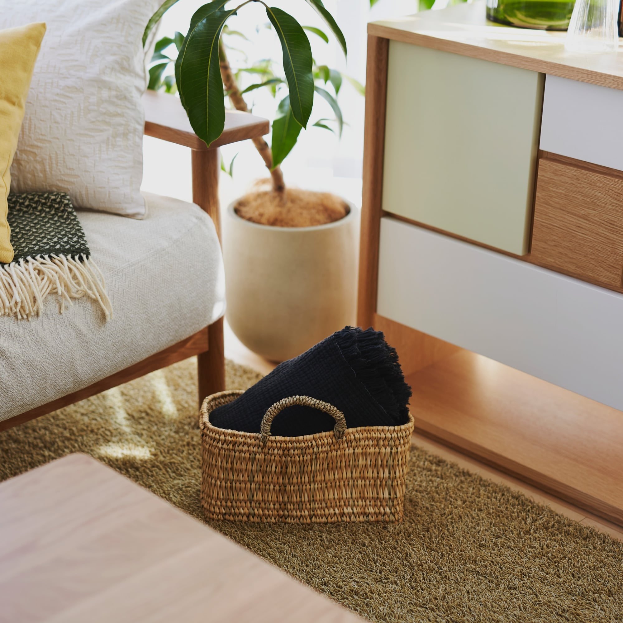 ［ＩＤＥＥ］ＳＴＲＡＷバスケット　Ｓ