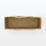 シーグラス　網代編み　持ち手付きかご　大