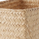 シーグラス　網代編み　整理かご　長方形　大