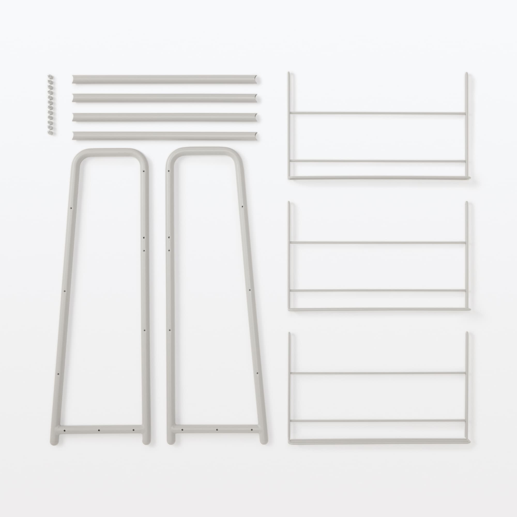 スチールパイプシューズラック