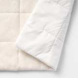 なめらかフリース　ずれにくい　敷パッド／Ｓ