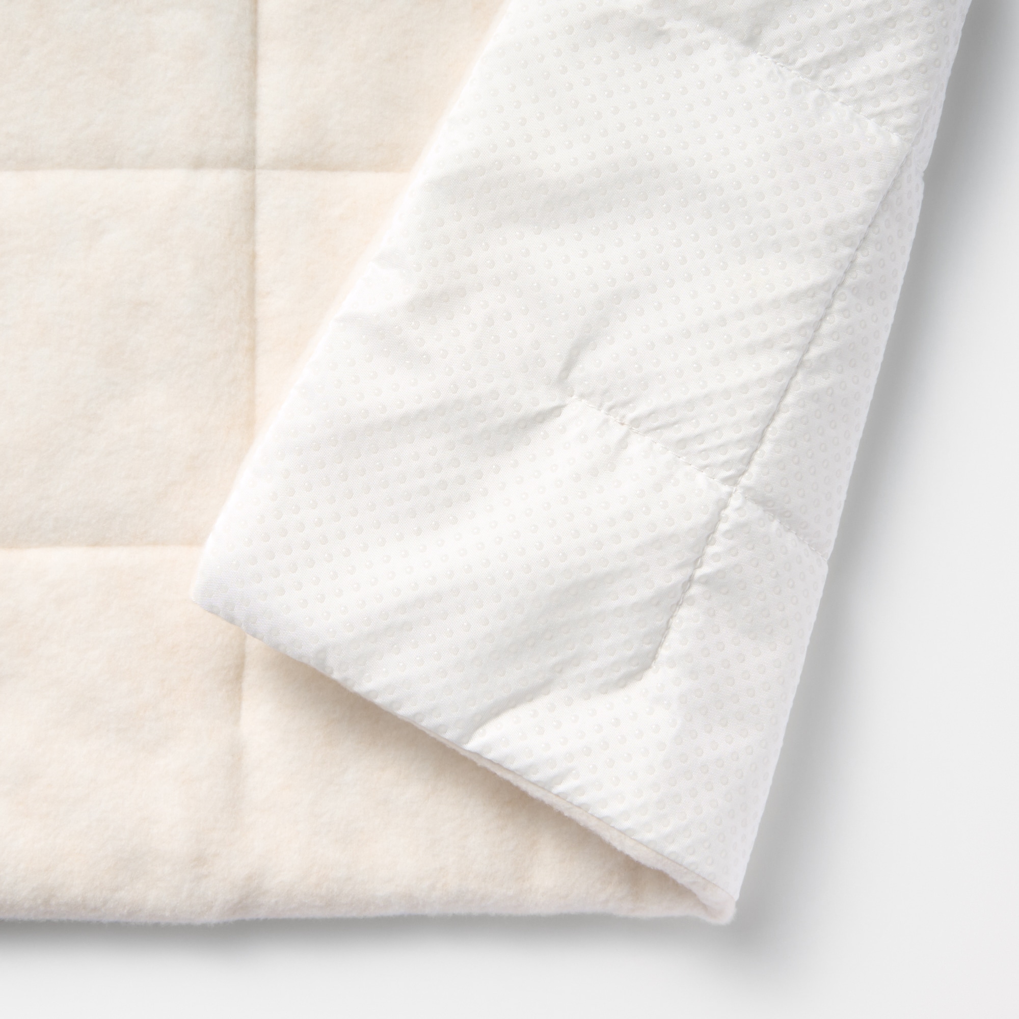 なめらかフリース　ずれにくい　敷パッド／Ｓ