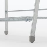 中でも外でも使えるワイヤーラック折りたたみ式３段