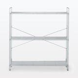 中でも外でも使えるワイヤーラック　３段