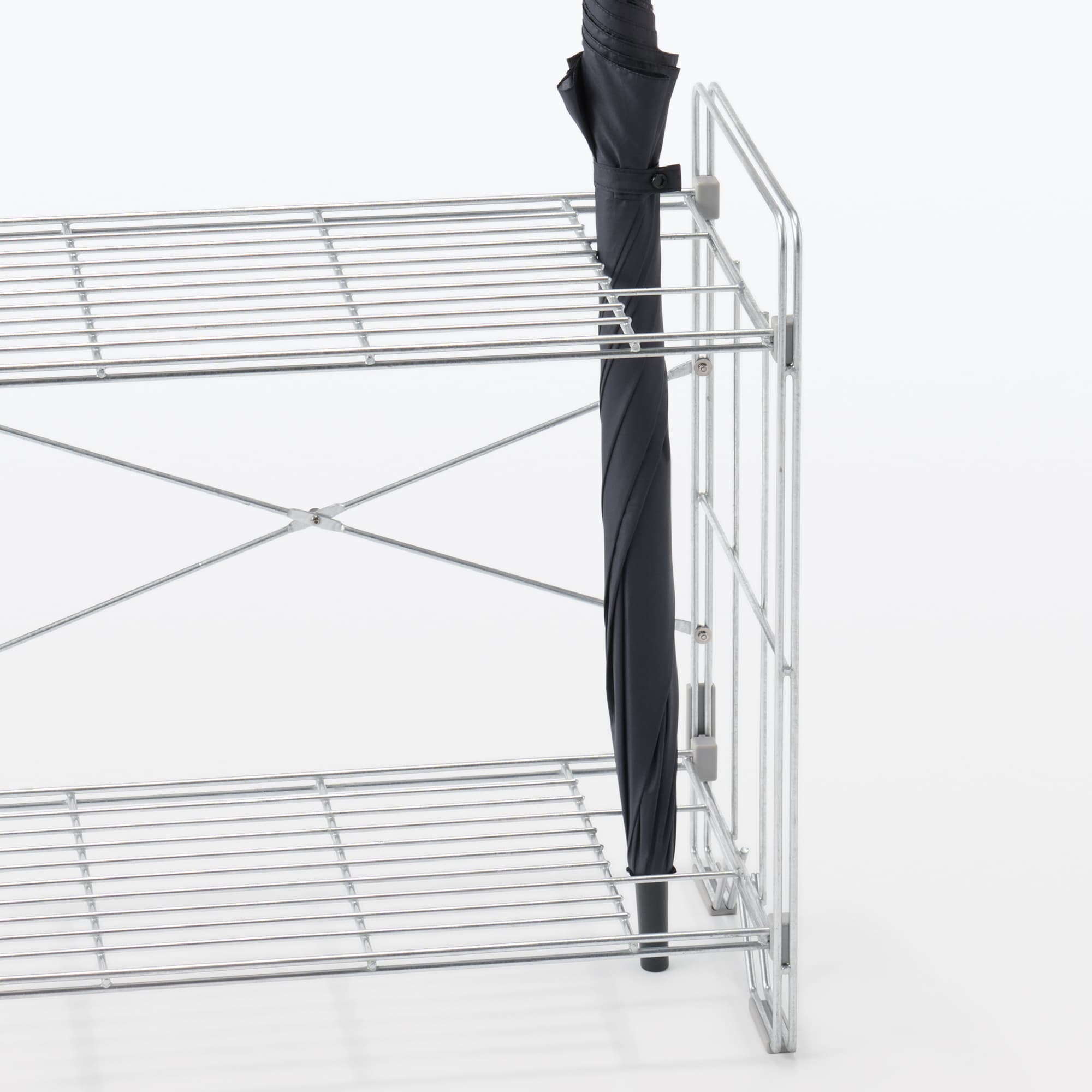 中でも外でも使えるワイヤーラック　ミニ