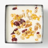 ドライフルーツとリコッタのチーズケーキ